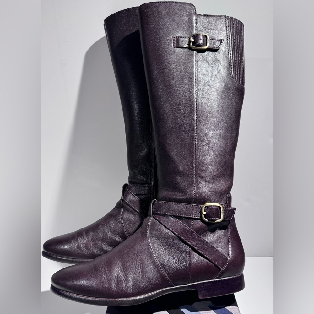 Ugg Beryl Leather Riding Boots - Picture 11 of 14